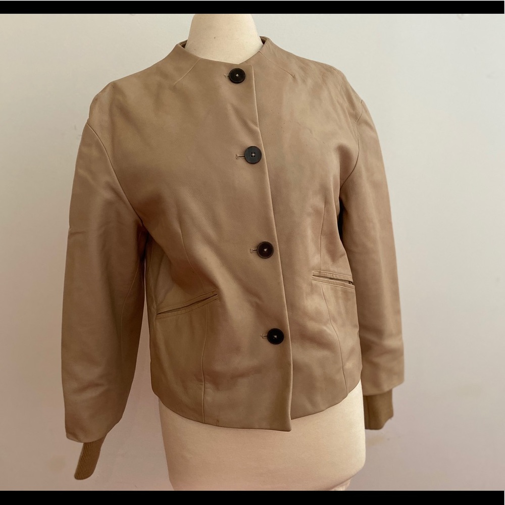 Leather jacket